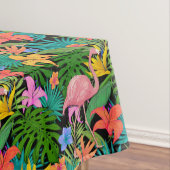 Nappe Flamant rose rose exotique Fleurs tropicales (In Situ)