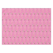 Nappe Flamant rose rose fête d'anniversaire (Devant (Horizontal))