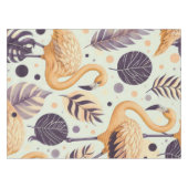 Nappe Flamant rose vintage sans couture (Devant (Horizontal))