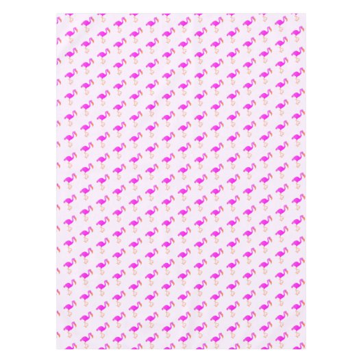 Nappe Flamants roses mignons - Joyeux 1 (Devant)