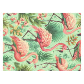 Nappe Flamants roses roses vintages (Devant (Horizontal))