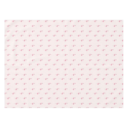 Nappe Flamingo à pied rose pâle (Devant (Horizontal))