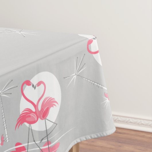 Nappe Flamingo Love Border 60x104 (In Situ)