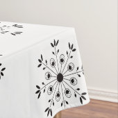 Nappe Flamme de neige moderne Élégant Noël hiver (In Situ)