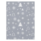 Nappe Flammes blanches de Noël Arbres de Noël Moderne (Devant)