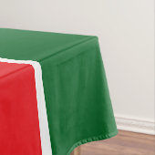 Nappe Flammes de neige alpines Bright Red Forest Vert ra (In Situ)