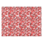 Nappe Flammes de neige sur rouge (Devant (Horizontal))