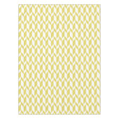 Nappe Flèche à deux tons en gras Chevron rayé jaune blan (Devant)