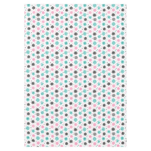 Nappe Flèches de neige rétro (Devant)