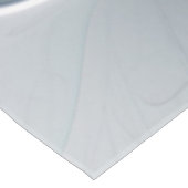 Nappe Fleur Abstraite Fractale Moderne Avec Bleu (Angle)