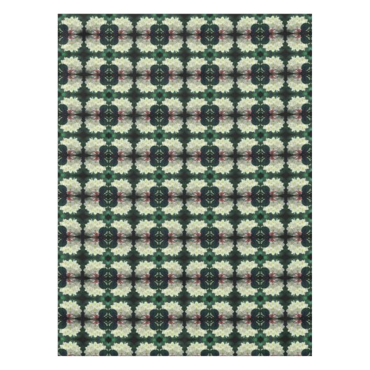 Nappe Fleur Azalée Blanche Avec Raindrops Abstrait (Devant)