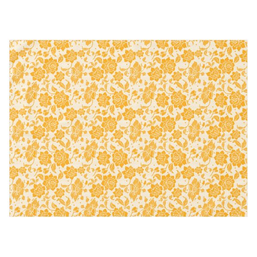 Nappe Fleur blanche fleur de lune de miel coton (Devant (Horizontal))