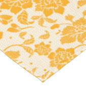 Nappe Fleur blanche fleur de lune de miel coton (Angle)