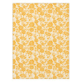 Nappe Fleur blanche fleur de lune de miel coton (Devant)