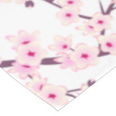 Nappe Fleur de cerisier rose blanc (Angle)