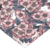Nappe Fleur de cerisier rose et bleu (Angle)