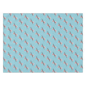 Nappe Fleur de cerisier, Sakura, motif floral rose (Devant (Horizontal))