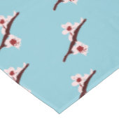 Nappe Fleur de cerisier, Sakura, motif floral rose (Angle)