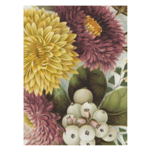 Nappe Fleur de chrysanthème mère florale (Devant)