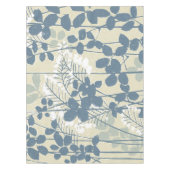 Nappe Fleur de feuille bleue asiatique japonaise (Devant)