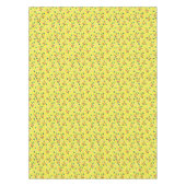 Nappe Fleur de Fleur sauvage de tulipe verte jaune (Devant)