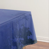 Nappe Fleur de lis dorée sur fond bleu (In Situ)