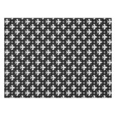 Nappe Fleur de lis noir design Motif (Devant (Horizontal))