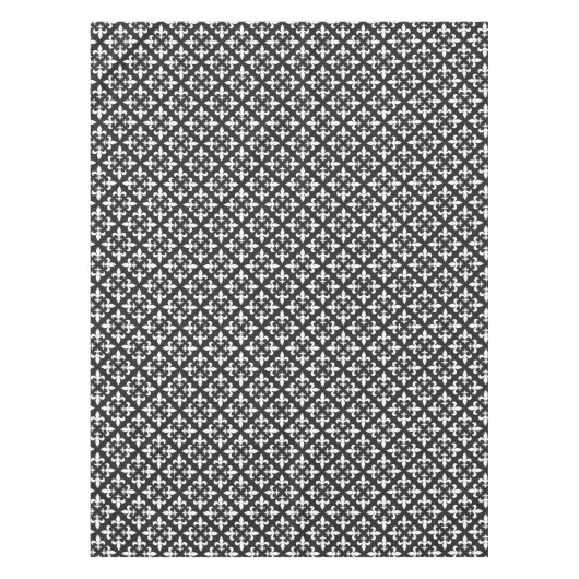 Nappe Fleur De Lis - Paris Inspiré par Paris Design noir (Devant)
