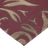 Nappe Fleur de lis rouge et or (Angle)