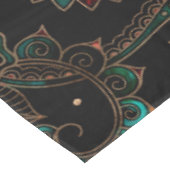 Nappe Fleur de Lotus - Marbre rouge et Malachite (Angle)