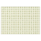 Nappe Fleur de Pâques Jaune Vert Plaid Motif (Devant (Horizontal))