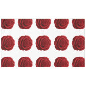 Nappe - Fleur de Rose Rouge (Devant (Horizontal))