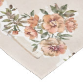 Nappe Fleur de Rose Sauvage (Angle)