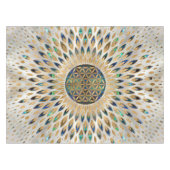 Nappe Fleur de vie - Abalone Shell et Pearl (Devant (Horizontal))
