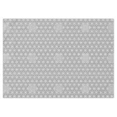 Nappe Fleur de vie - blanc clair sans soudure + votre do (Devant (Horizontal))