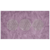 Nappe Fleur de vie / Blume des Lebens - ARGENT (Devant (Horizontal))