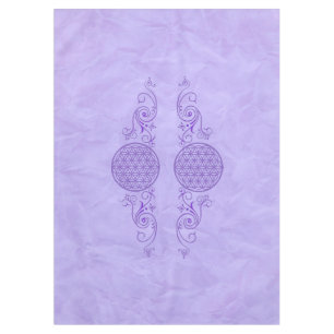 Nappe Fleur de vie / Blume des Lebens - vintage VI