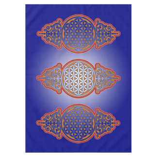 Nappe Fleur de vie / Blume des Lebens - vintage VII