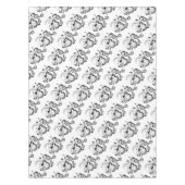 Nappe Fleur de vigne noire (Devant)
