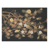Nappe Fleur et arbre d'automne 1884 Art décoratif japona (Devant (Horizontal))