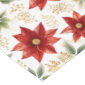 Nappe Fleur florale Poinsettia élégant Noël (Angle)