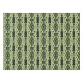 Nappe Fleur Foxglove crémeuse Motif Abstrait (Devant (Horizontal))