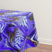 Nappe Fleur Iris Violet / Esthétique / Carrelé / (In Situ)