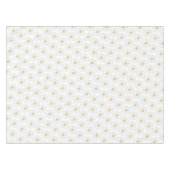 Nappe Fleur Jardin Floral Jaune Blanc (Devant (Horizontal))