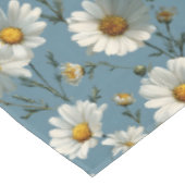Nappe Fleur marguerite en bleu incomparable (Angle)