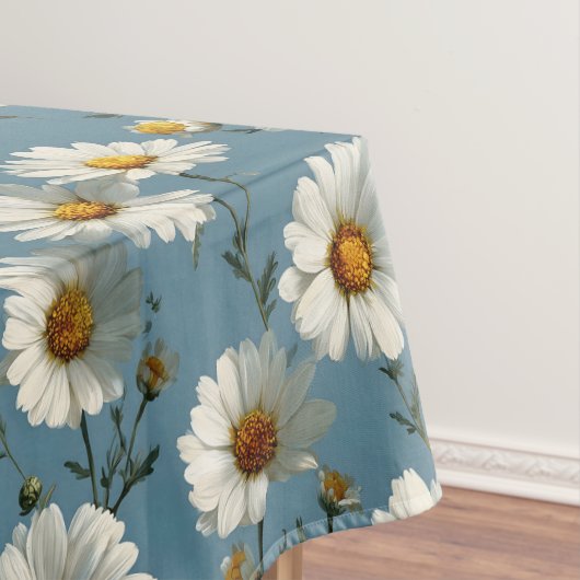 Nappe Fleur marguerite en bleu incomparable (In Situ)