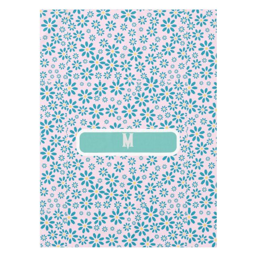 Nappe Fleur marguerite personnalisée moderne (Devant)