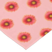 Nappe Fleur marguerite rouge Motif sans couture sur napp (Angle)