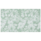 Nappe Fleur marguerite Velvety Mint Green (Devant (Horizontal))
