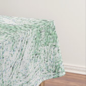 Nappe Fleur marguerite Velvety Mint Green (In Situ)